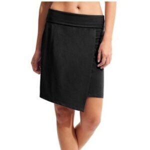 Athleta Seaside Fold Over Waist Faux Wrap Skirt